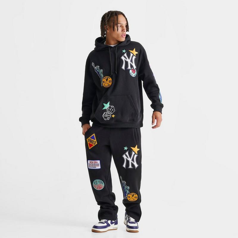 New Era Men's New Era New York Yankees MLB Patch Sweatpants