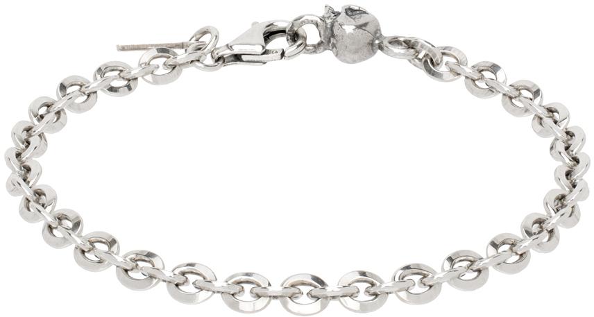 Emanuele Bicocchi Silver 925 intricate chain bracelet