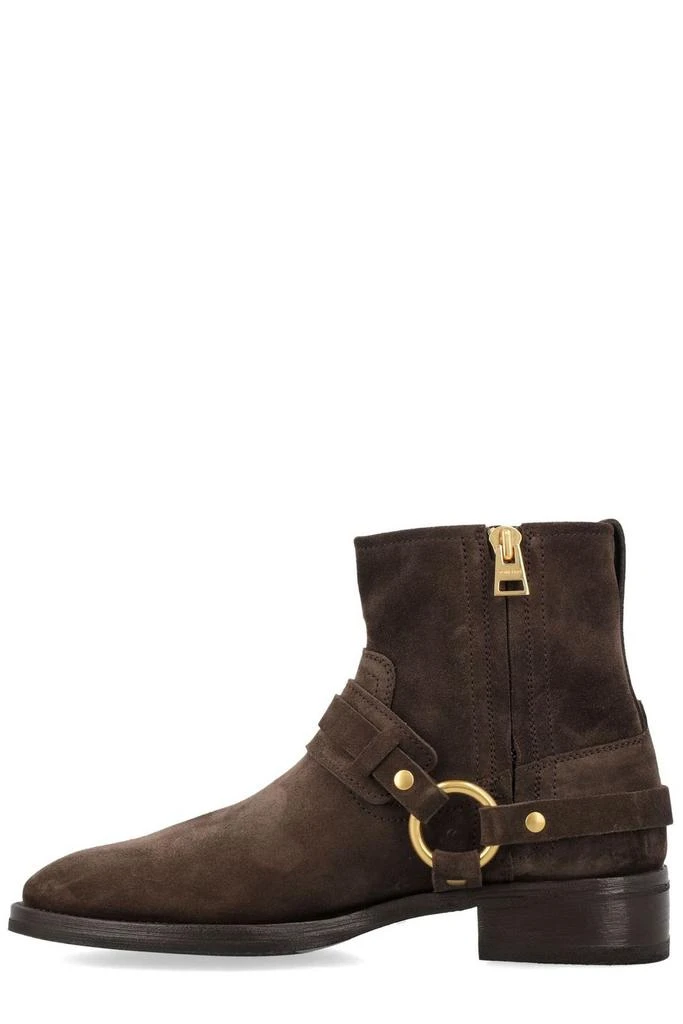 Tom Ford Tom Ford Round Toe Harness Detailed Boots 2