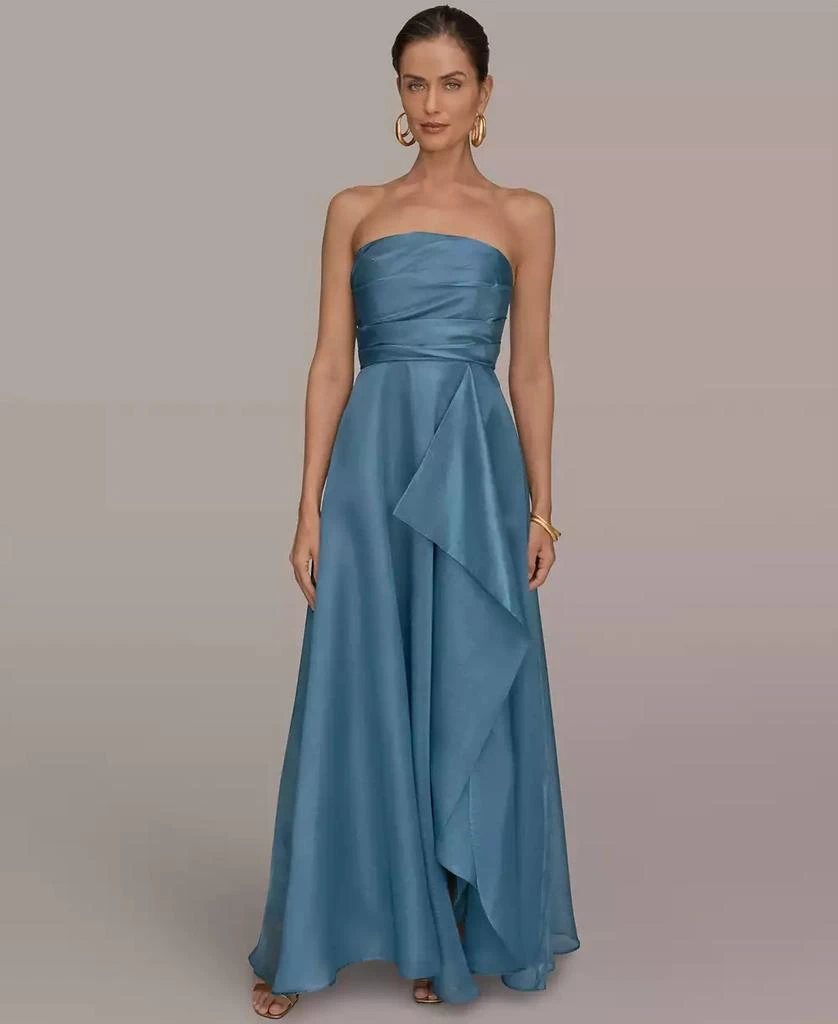 Donna Karan Women
s Strapless Surplus Ball Gown