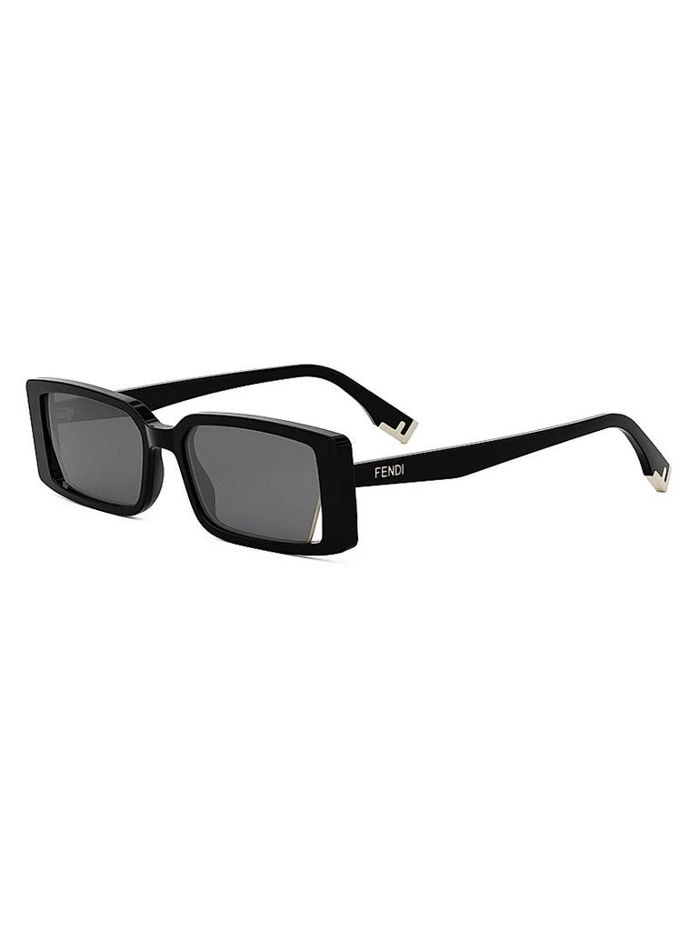 Fendi Way 53MM Rectangular Sunglasses 1