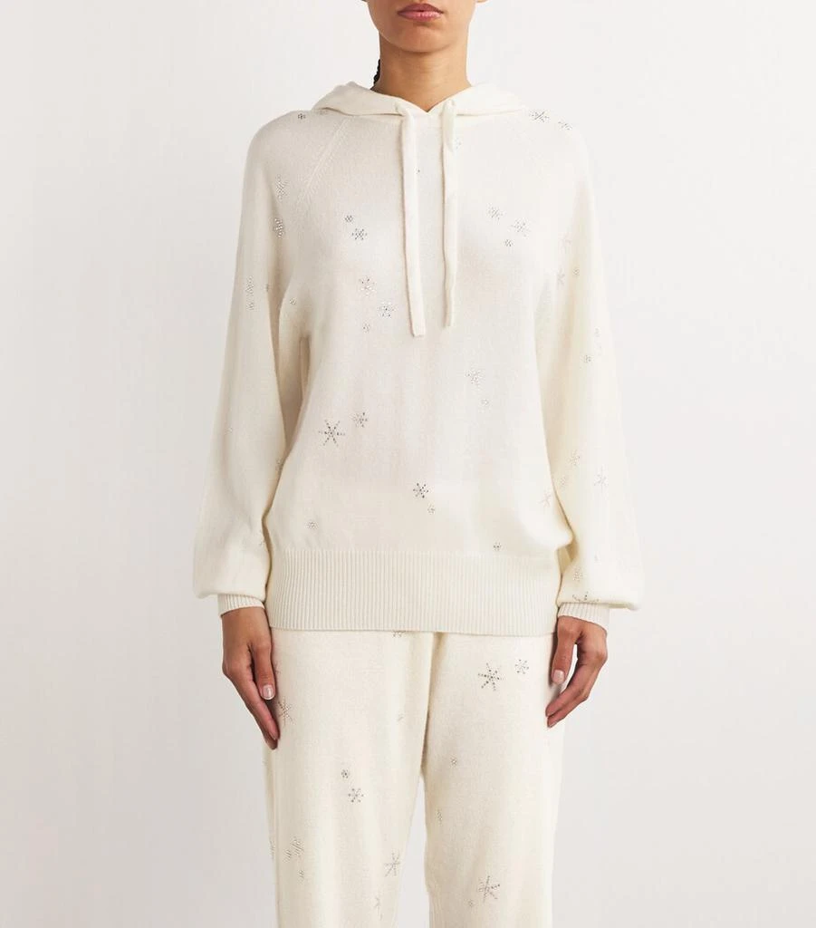William Sharp Cashmere Crystal-Embellished Hoodie 3