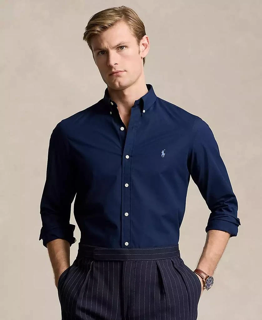 Ralph Lauren Men's Slim-Fit Stretch Poplin Shirt 1