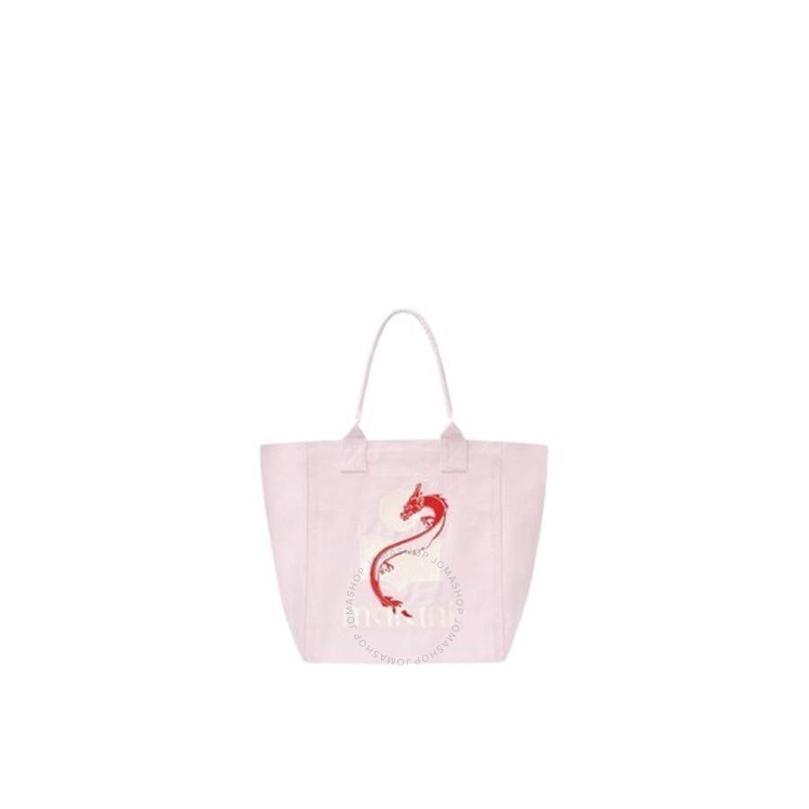 Isabel Marant Isabel Marant Toledo Logo Embroidered Tote Bag