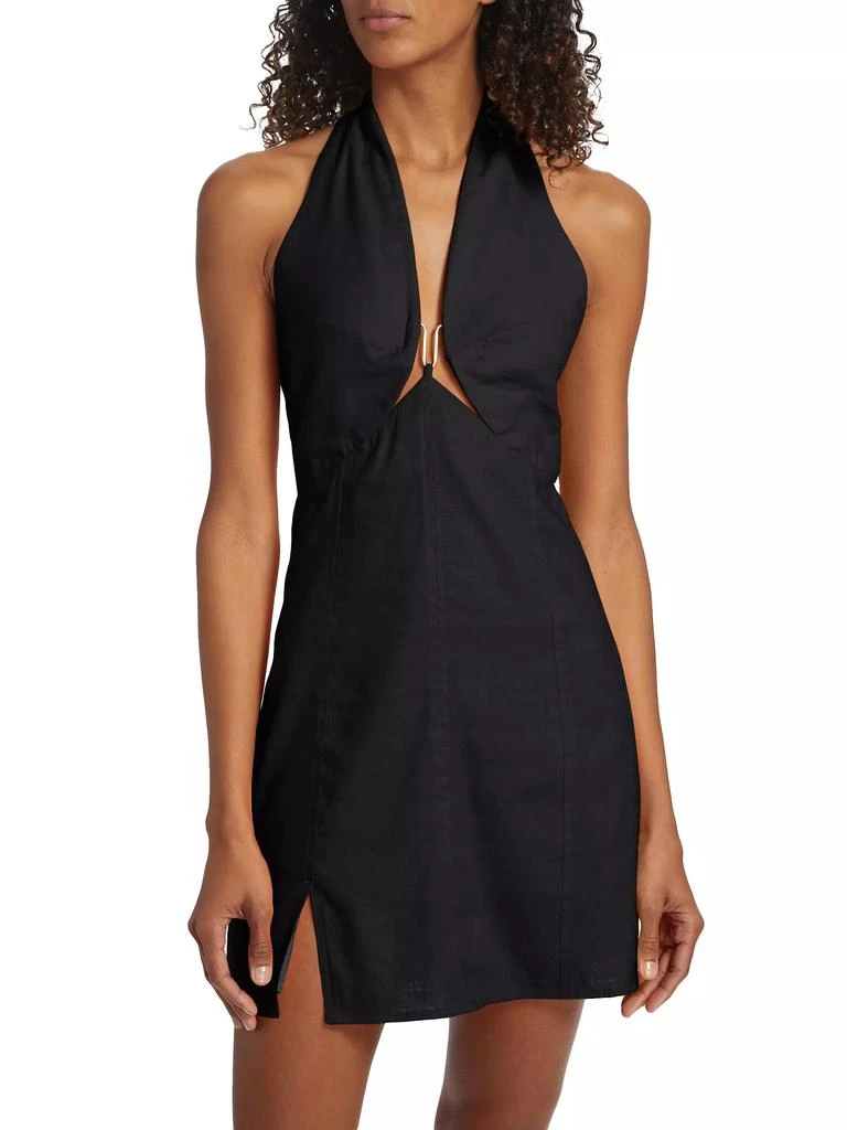 Cult Gaia Rumi Halter Minidress 3