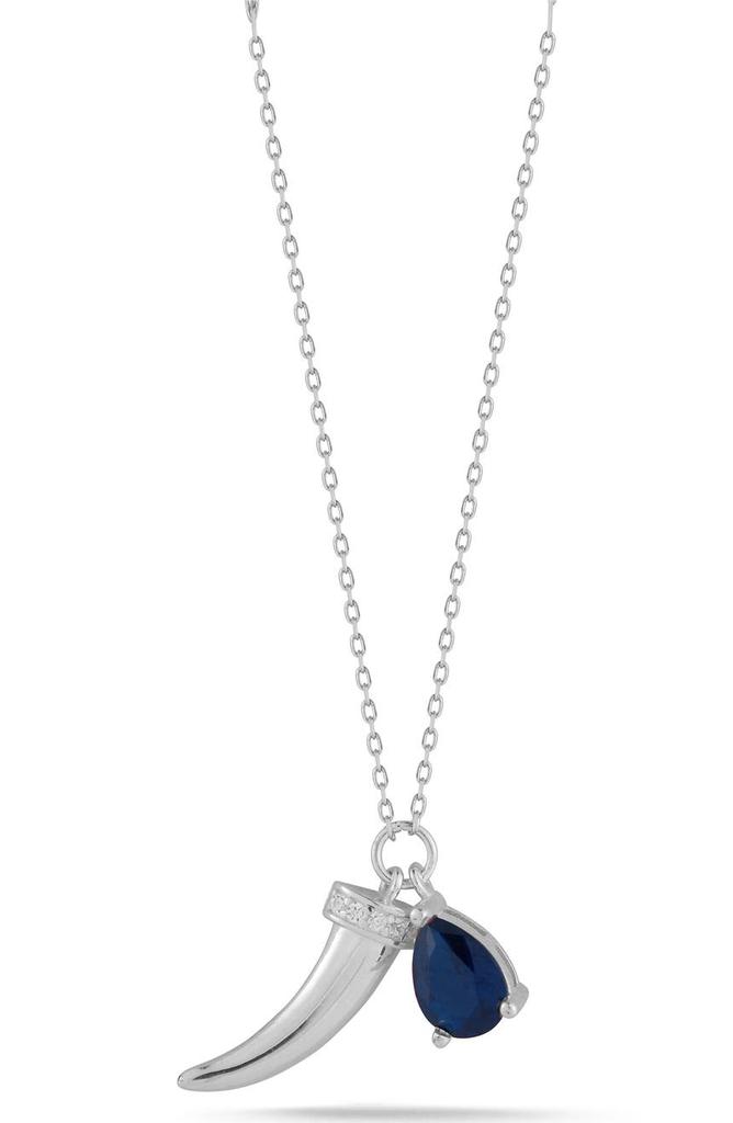 Sphera Milano Horn Charm Necklace