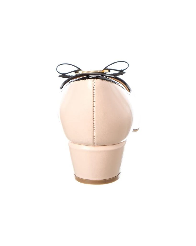 Salvatore Ferragamo Ferragamo Vara Leather 
Patent Pump 3