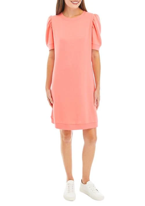 Crown & Ivy™ Ivy Womens Puff Sleeve Dress 1