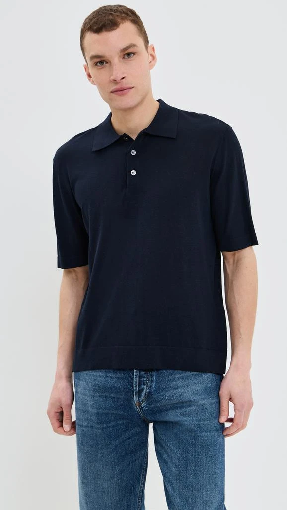 Officine Générale Brutus Knit Polo 1