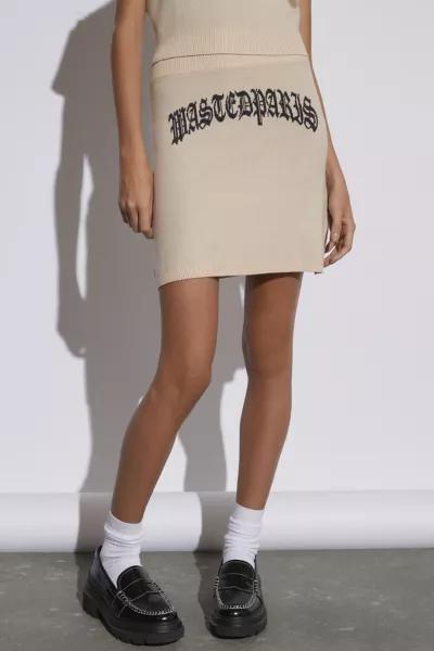 Wasted Paris Wasted Paris UO Exclusive Knit Mini Skirt