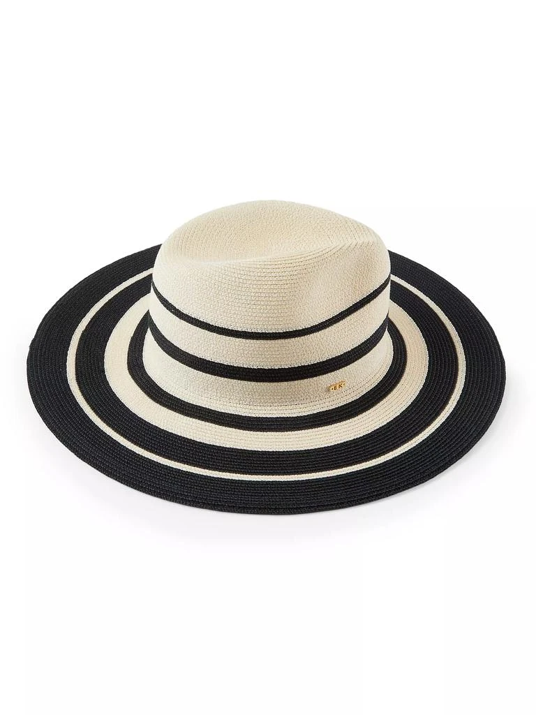 Eugenia Kim Emmanuelle Logo Packable Sun Hat 4