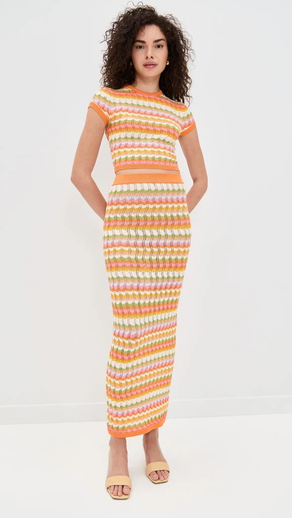 Ronny Kobo Wilkins Knit Skirt 4