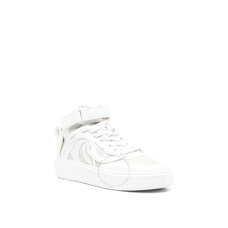 Stella McCartney White Ice-S Wave 2 Mid-Top Sneakers 3