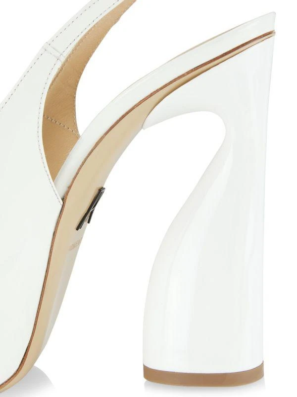 Paul Andrew Levitate Platform Leather Pumps 6