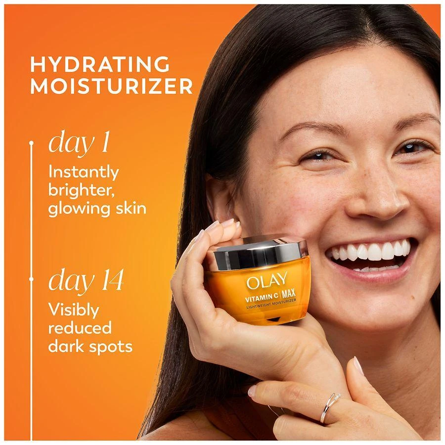 Olay Vitamin C Max Face Moisturizer, Brightening Cream for Women Citrus 3