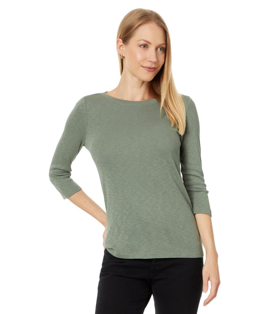 NIC+ZOE 3/4 Sleeve Boat Tee