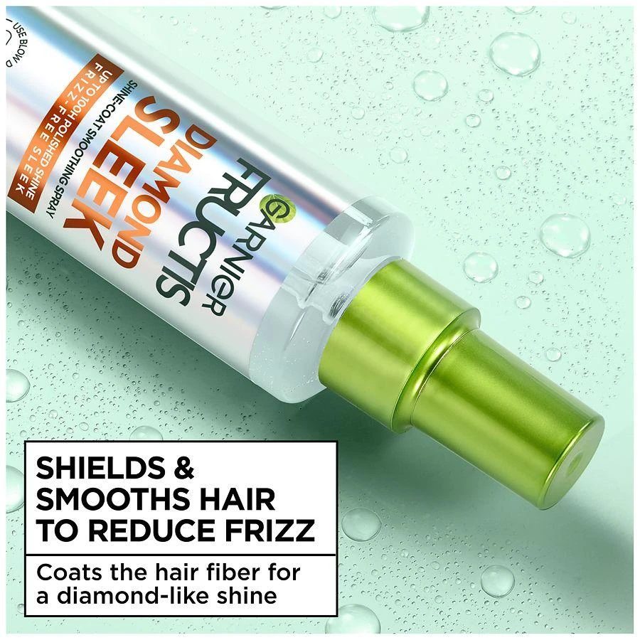 Garnier Fructis Diamond Sleek Shine-Coat Smoothing Spray for a Frizz-Free Polished Shine 7