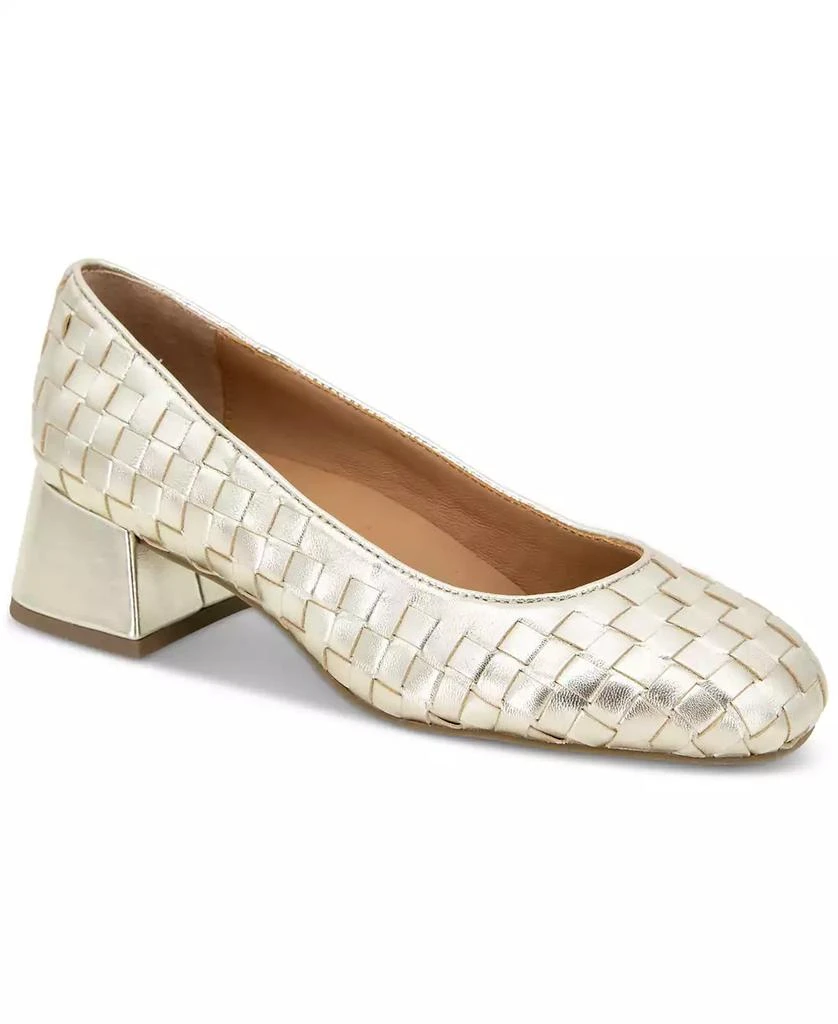 Gentle Souls Women's Lancinen Woven Block-Heel Pumps 1
