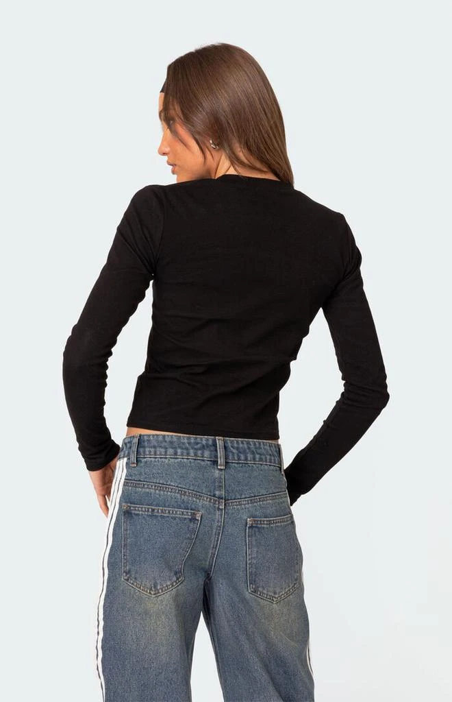 Edikted Disco Girl Long Sleeve T-Shirt 5
