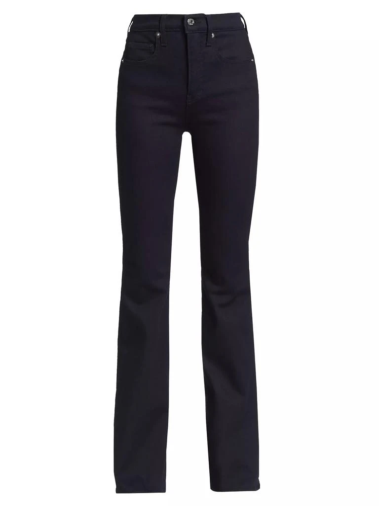 VERONICA BEARD Beverly High-Rise Skinny Flared Pants 1