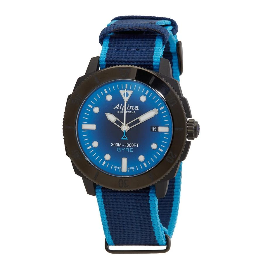 Alpina Alpinia Seastrong Diver Gyre Automatic Blue Dial Men
s Watch AL-525LNSB4VG6 1