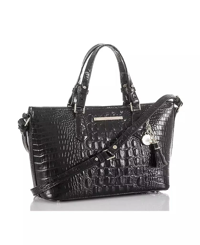 Brahmin Mini Asher Melbourne Embossed Leather Satchel 3