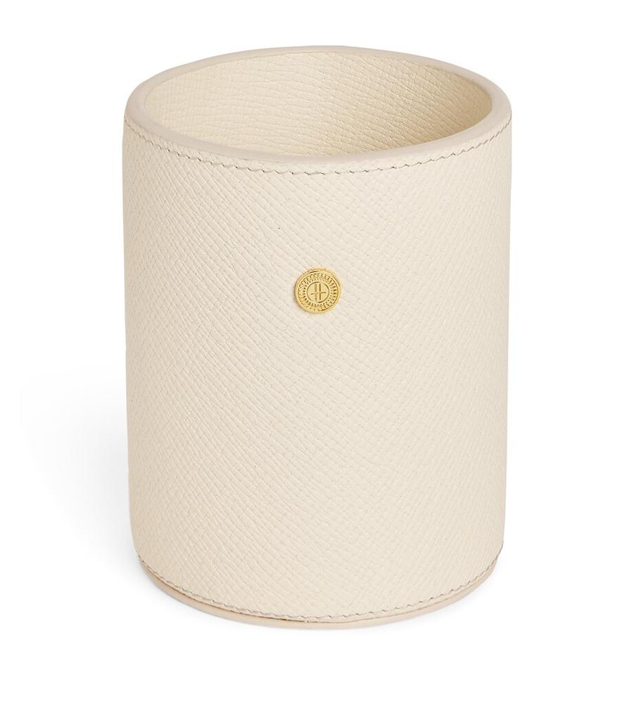 Harrods Leather Pen Pot