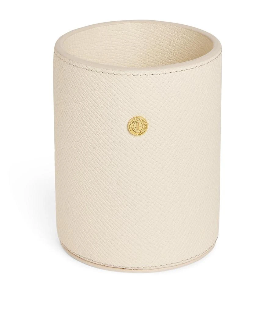 Harrods Leather Pen Pot 1