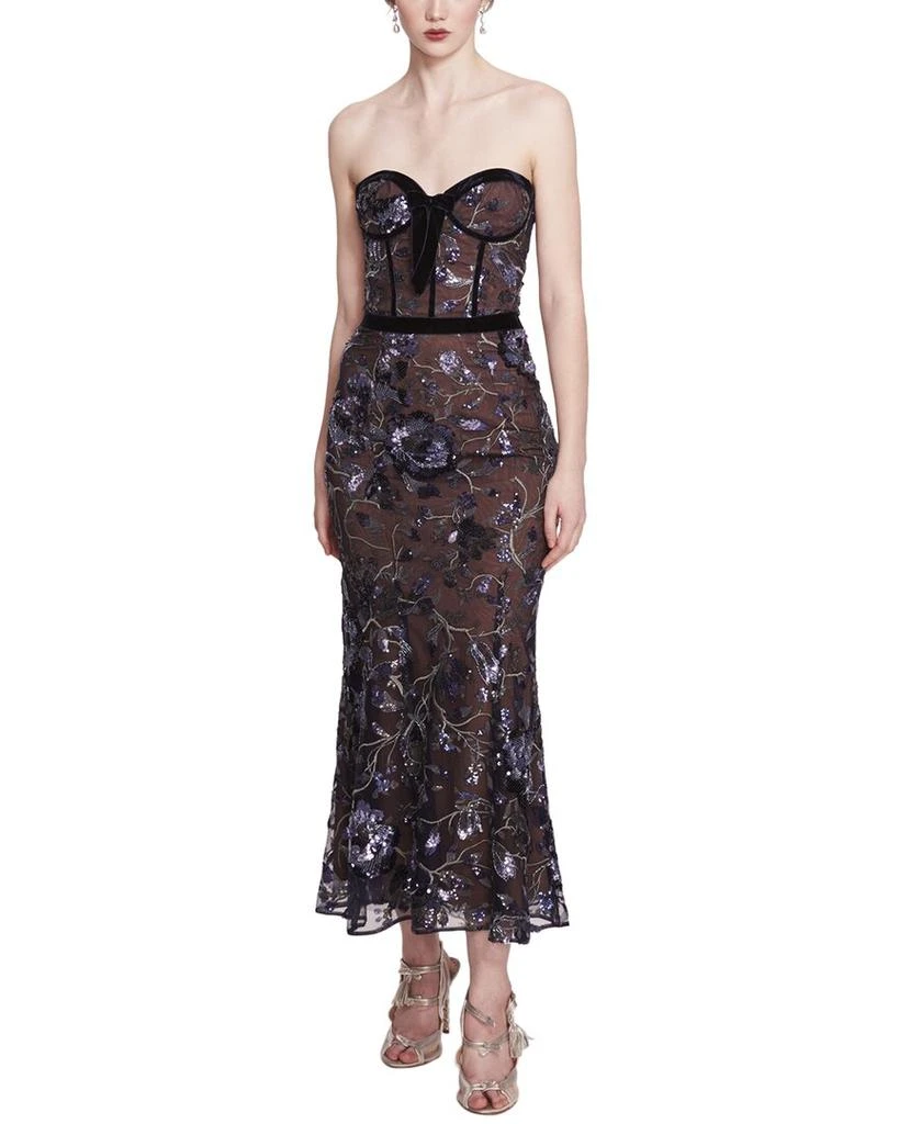 MARCHESA Midi Dress 1