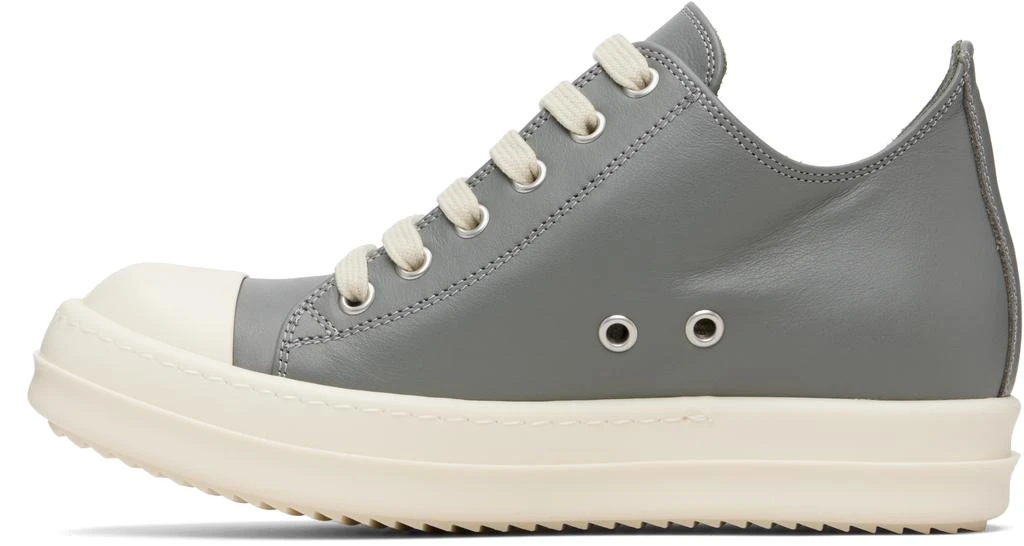 Rick Owens Gray Concordians Low Sneaks Sneakers 3