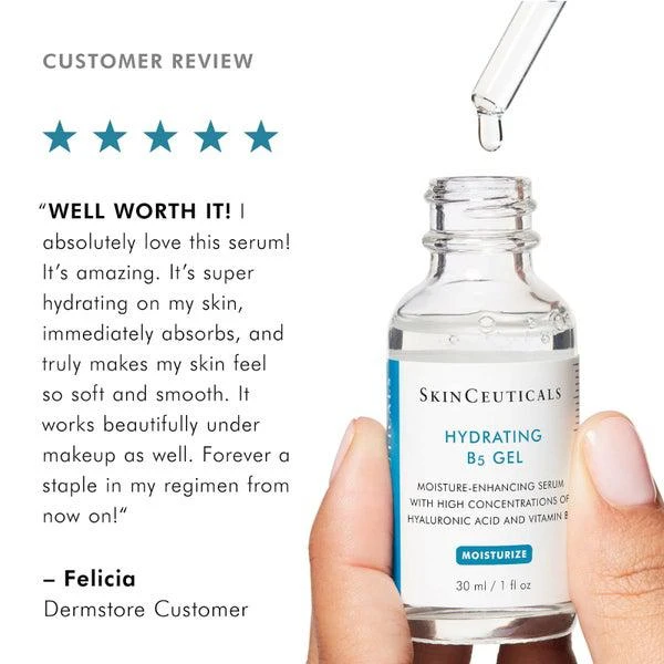 SkinCeuticals SkinCeuticals Hydrating B5 Hyaluronic Acid Gel Moisturizer 30ml 7