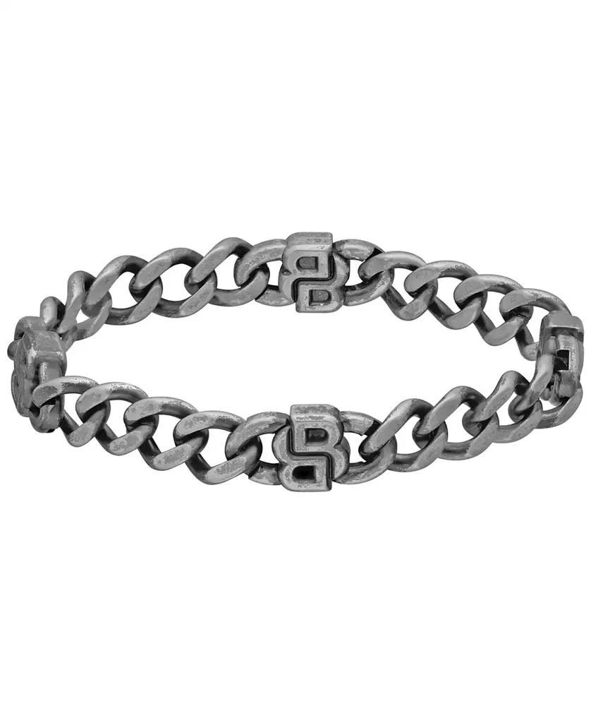 Hugo Boss Men's Double B Absolute Galvanic Blackening Stainless