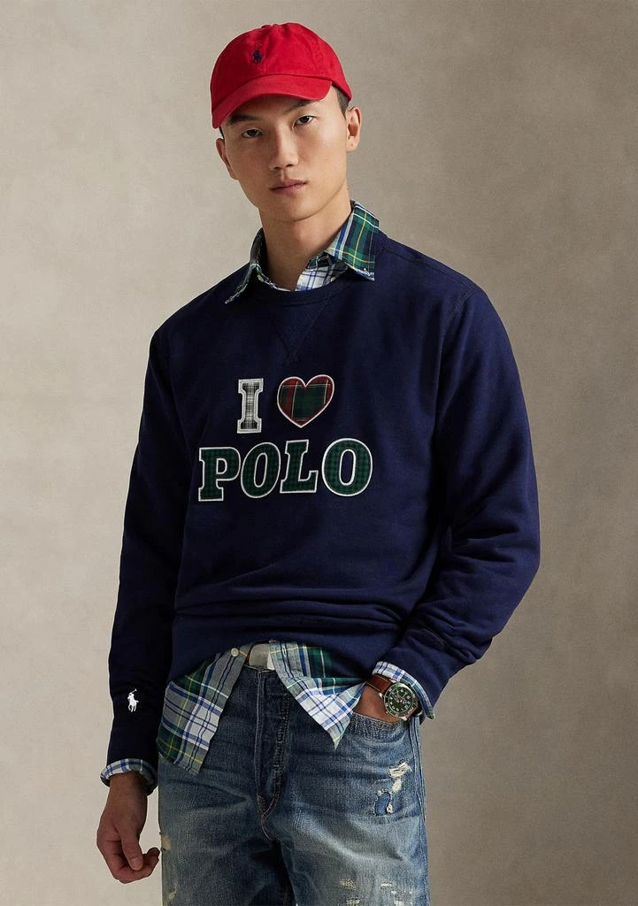 Ralph Lauren Logo Fleece Hoodie