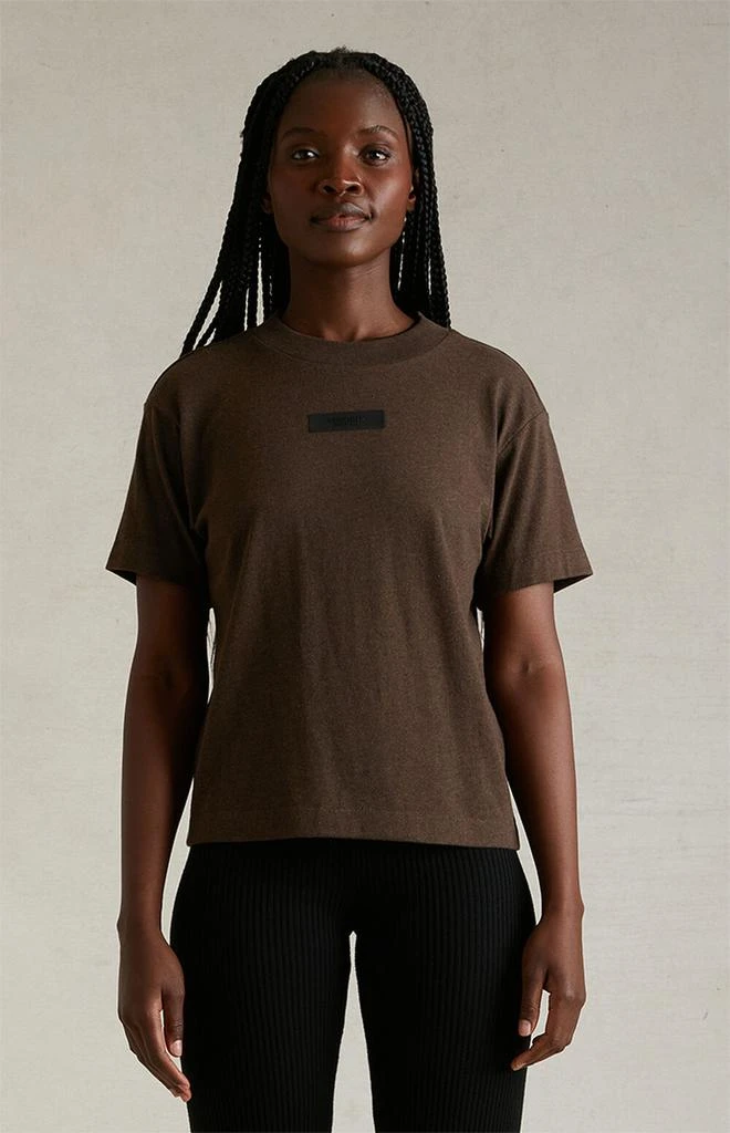 Essentials Women's Heather Wood T-Shirt 2