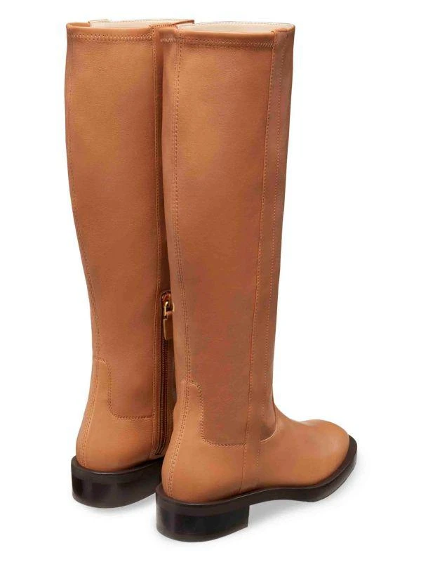 Stuart Weitzman Sadie II Lambskin Leather Knee High Boots 3
