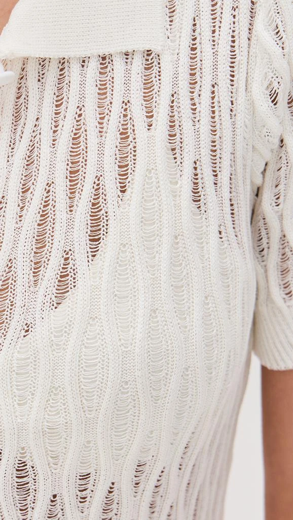 MINKPINK Kirra Pointelle Knit Top 5