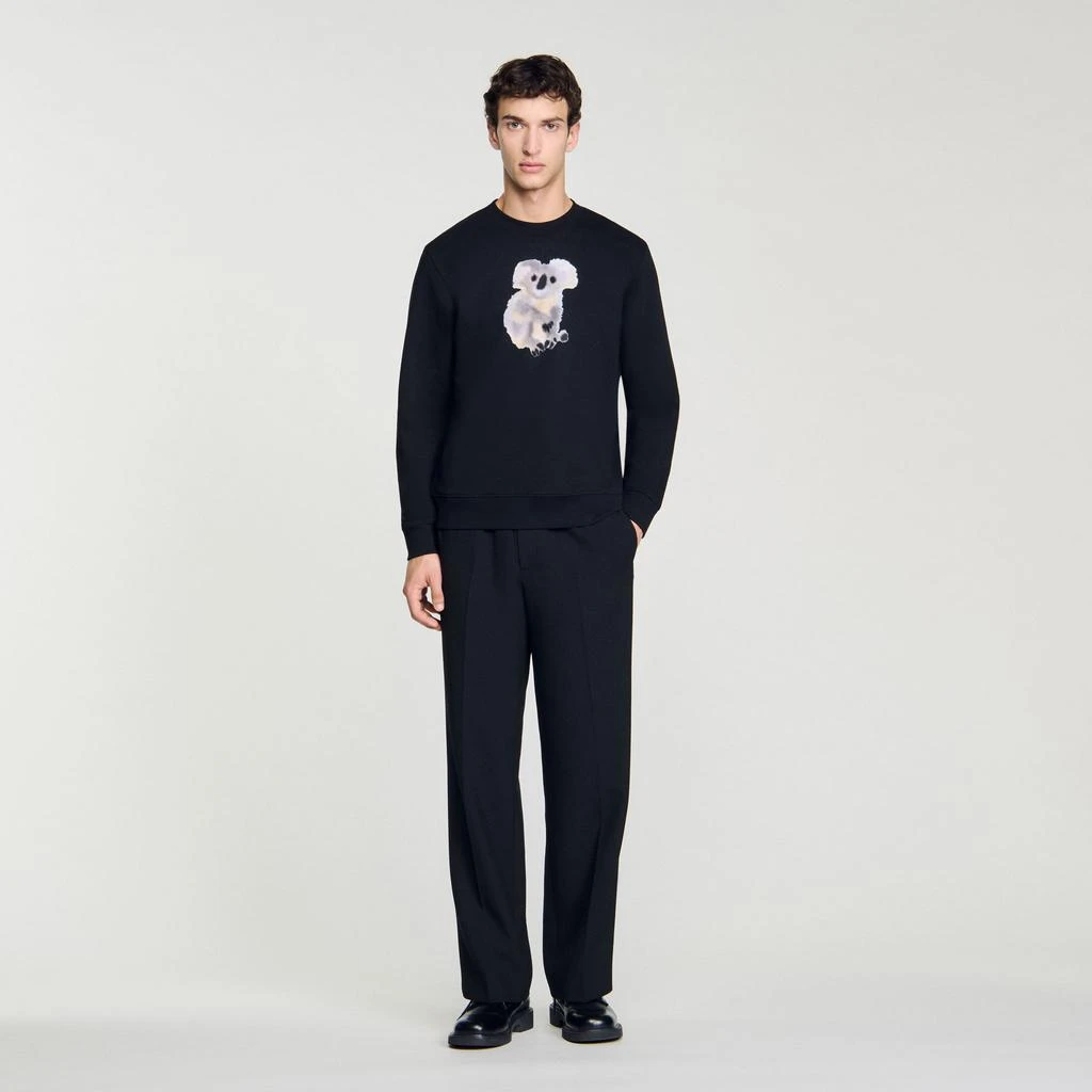 Sandro Wild Animals sweatshirt 1