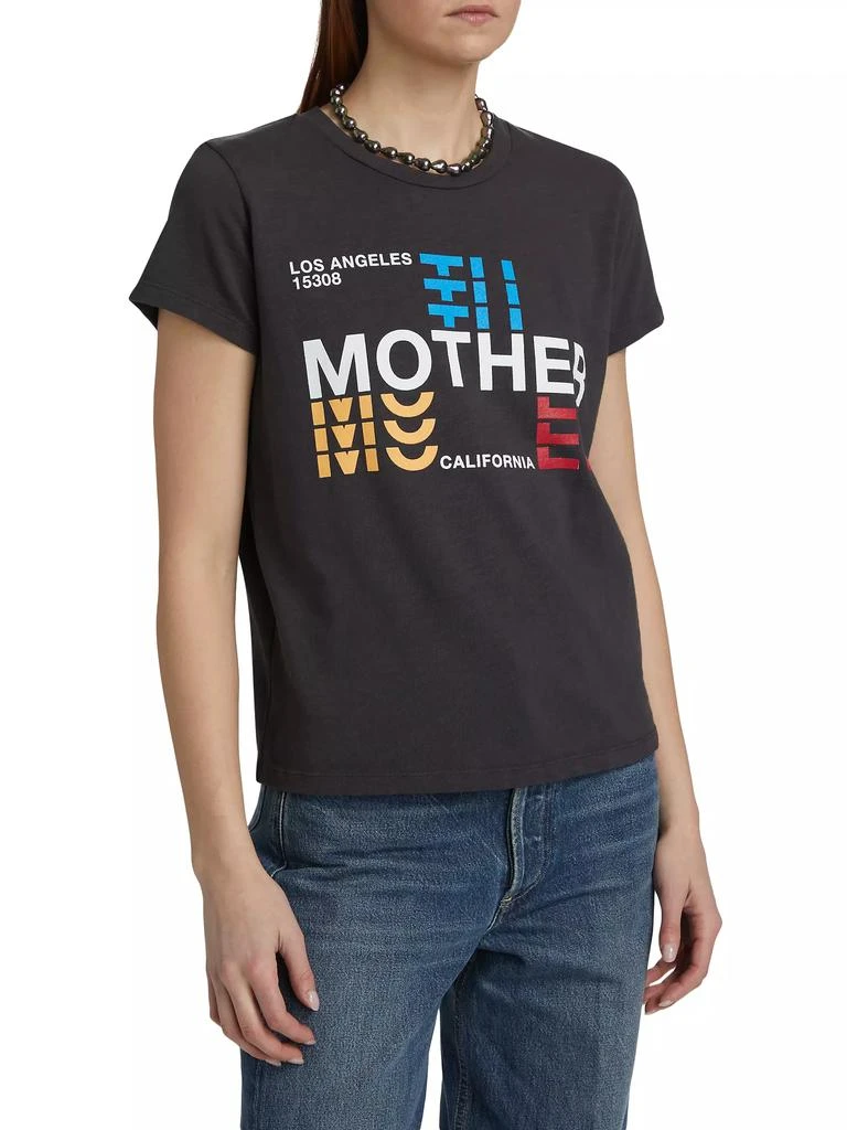 MOTHER Sinful Cotton T-Shirt 4