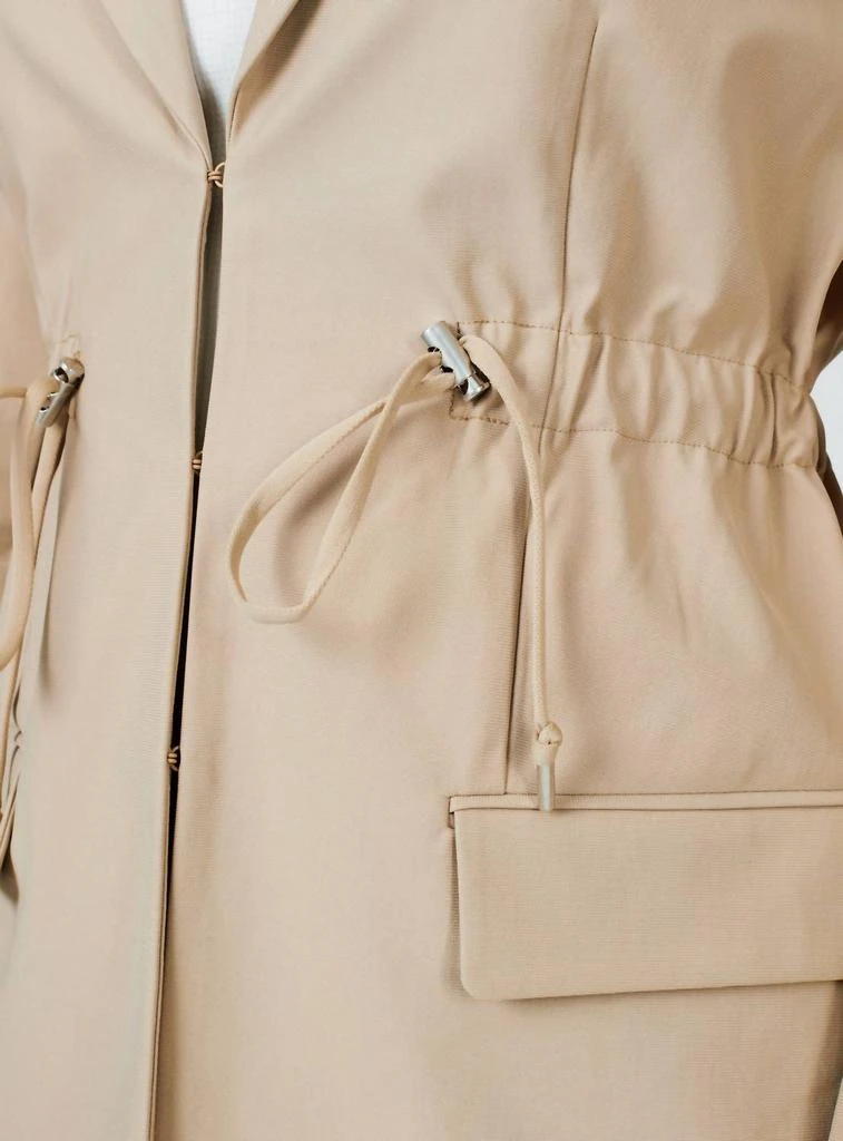 7Diamonds Infinity Cinched Waist Blazer In Taupe Beige 4