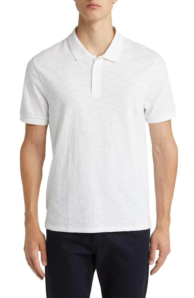 Vince Cotton Slub Jersey Polo 1