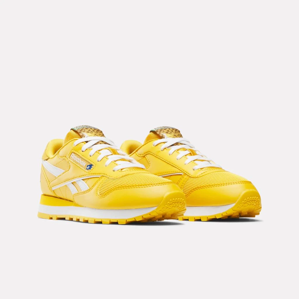 Reebok Unisex Reebok x Sonic 3 Classic Leather Shoes - Grade School 3