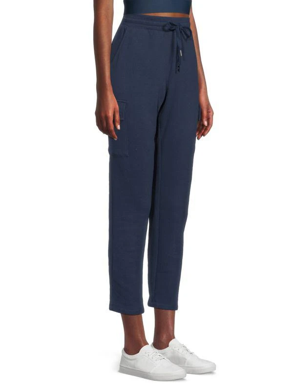 Andrew Marc Fleece Drawstring Cropped Pants 3