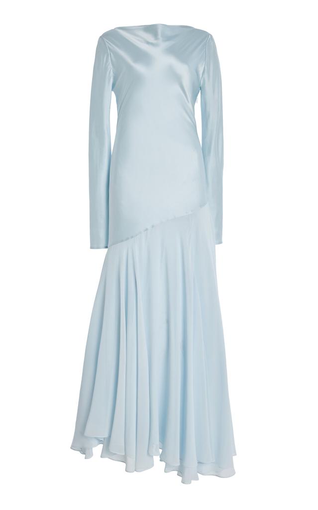 Tove Tove - Cordelia Silk Dress - Blue - FR 40 - Moda Operandi