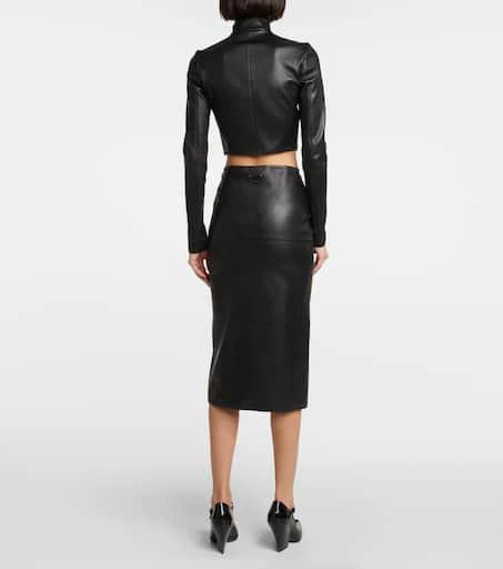Prada Cropped leather jacket 3
