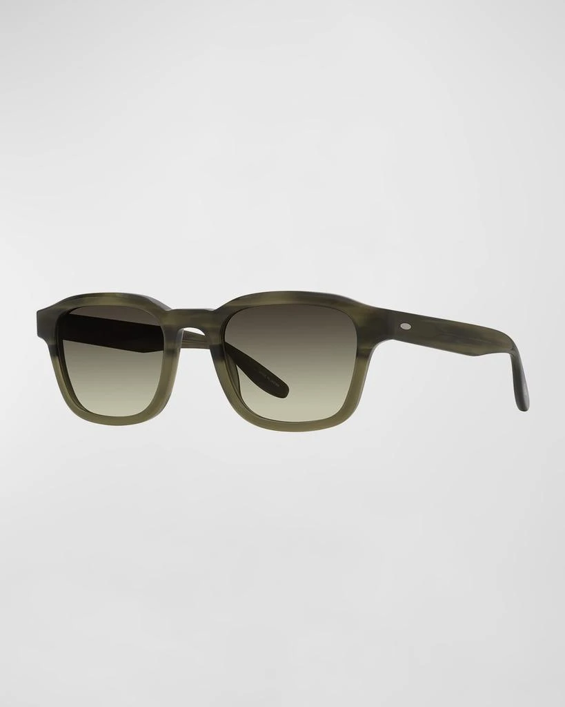 Barton Perreira Men's Winton Acetate Square Sunglasses 1