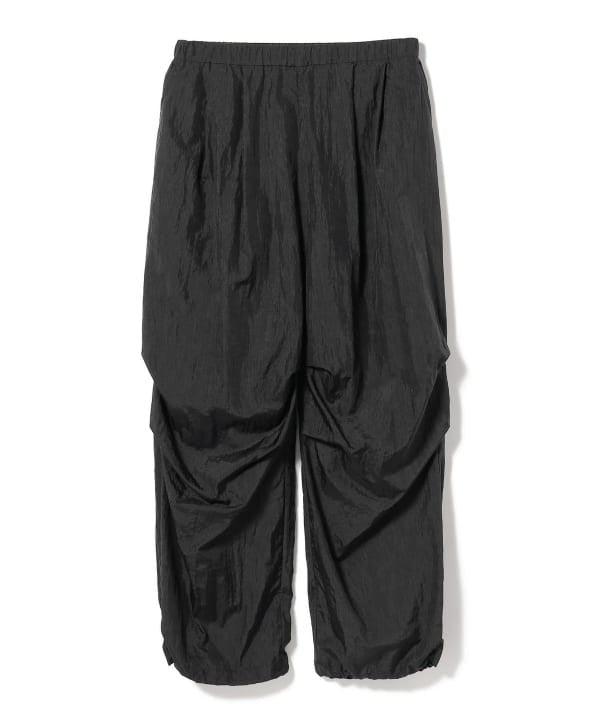 BEAMS Retro Sporty Pants With Unique Natural Texture