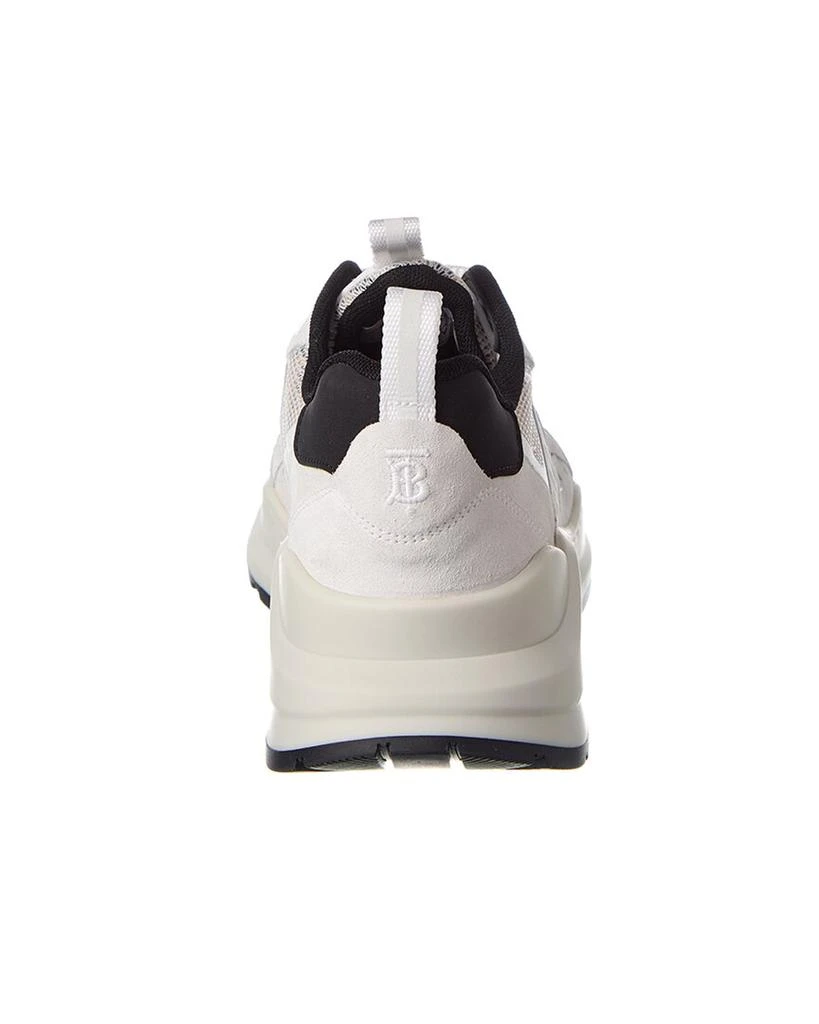 Burberry Vintage Check Mesh 
Suede Sneaker 3