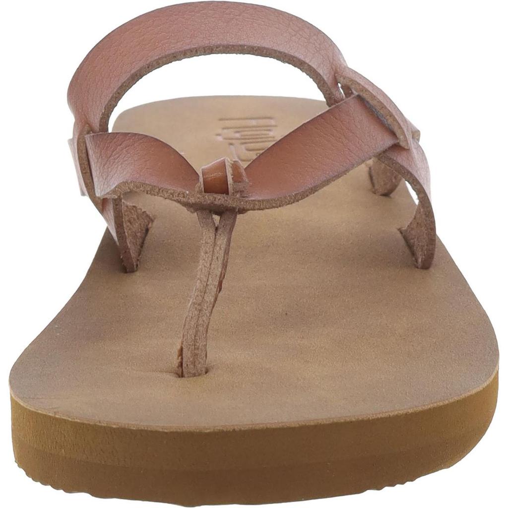 Flojos Priya Womens Slip On Padded Insole Flip-Flops