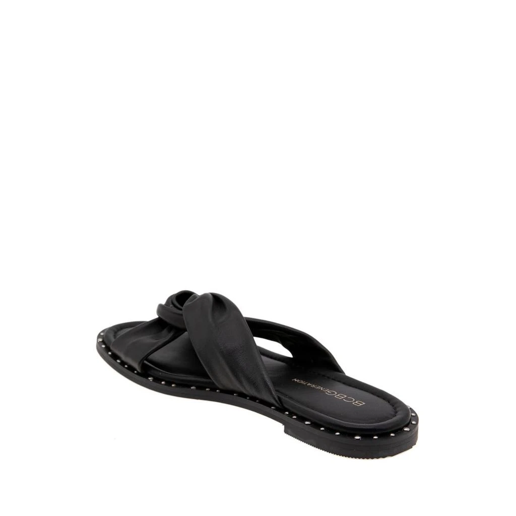 BCBG Zexanna Womens Open Toe Studded Slides 3