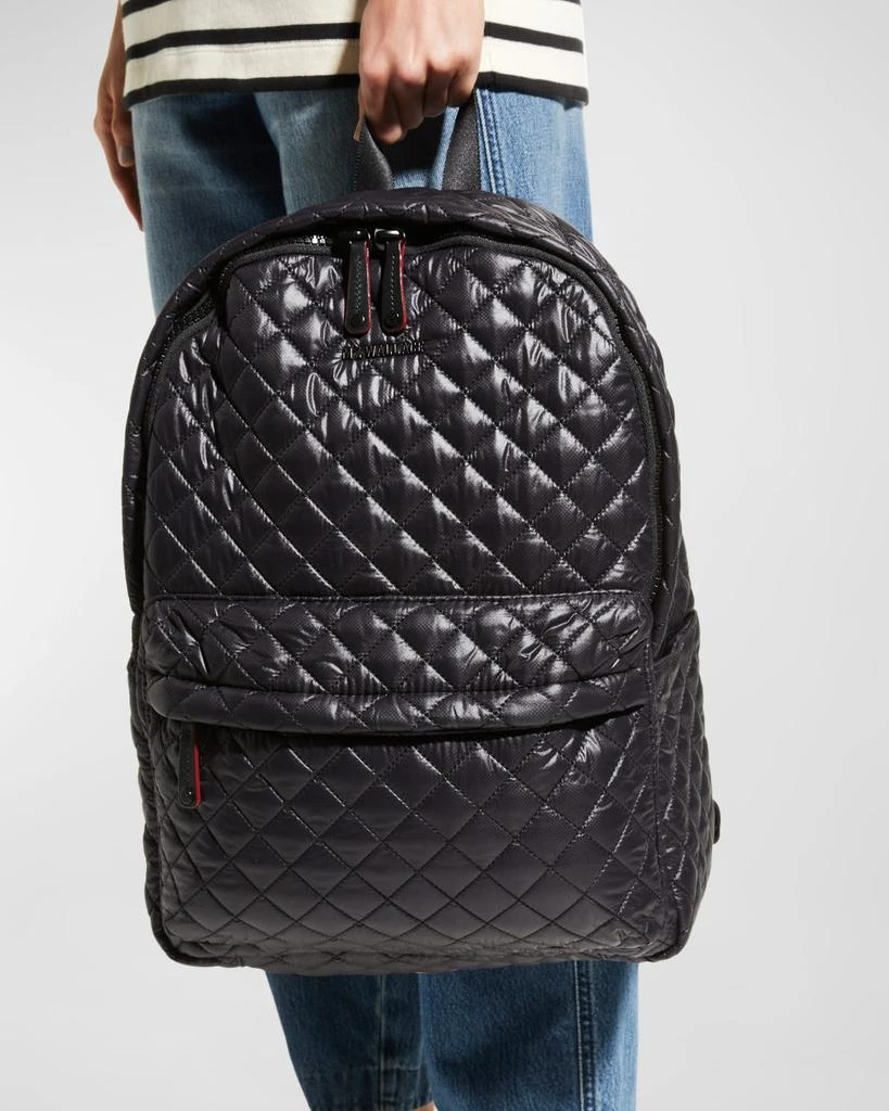 MZ Wallace Metro Deluxe Quilted Nylon Backpack 2